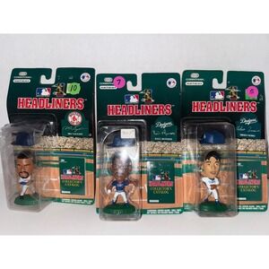 Corinthian Headliners MLB Lot Hideo Nomo Raul Mondesi Mo Vaughn Vintage Figures